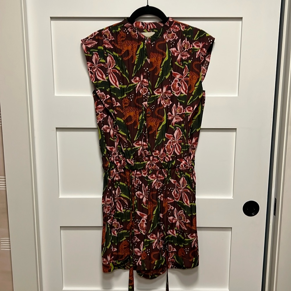 White Lotus inspo Scotch & Soda romper in floral print size M
